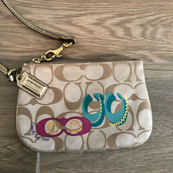 Coach Wristlet - Picture 2 of 4